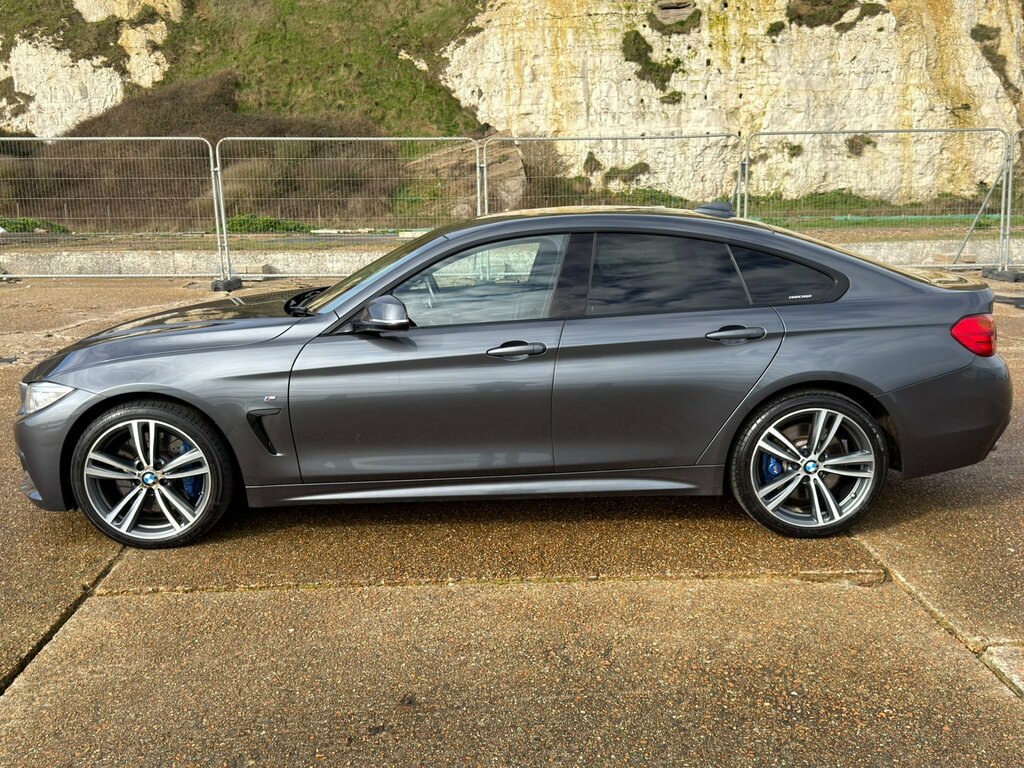 BMW 4 Series Gran Coupe 3.0 430D M Sport Hatchback Xdrive SO65OLW Grey #3