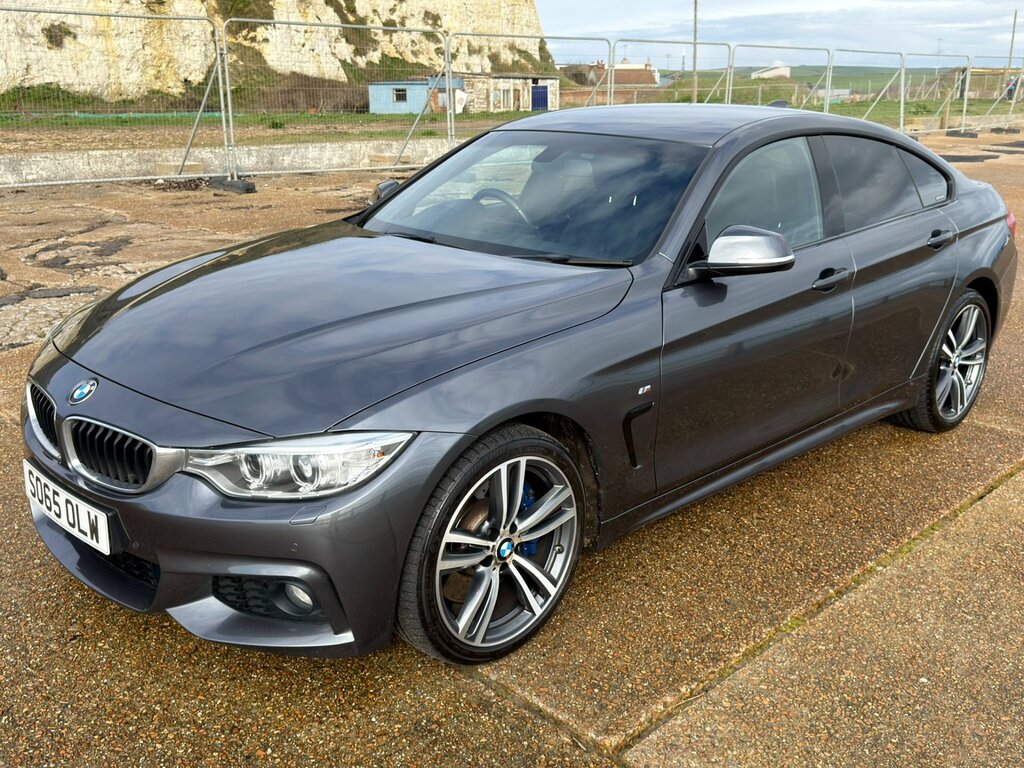 BMW 4 Series Gran Coupe 3.0 430D M Sport Hatchback Xdrive SO65OLW Grey #2