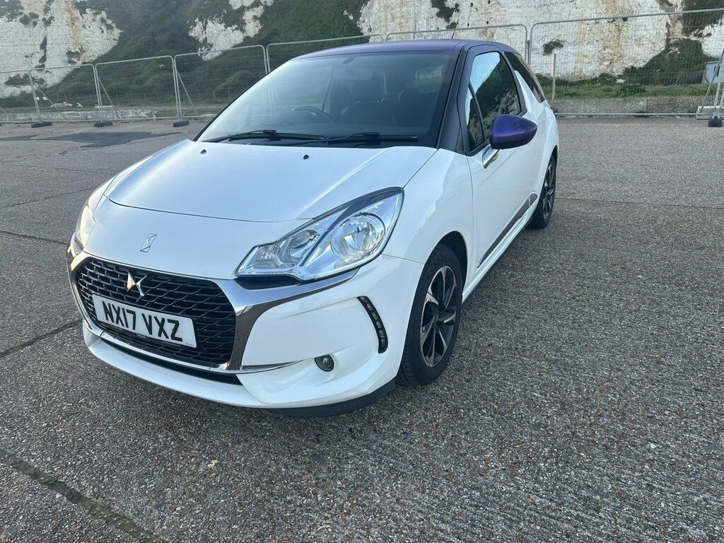 DS DS 3 1.6 Bluehdi Elegance Hatchback E NX17VXZ White #2