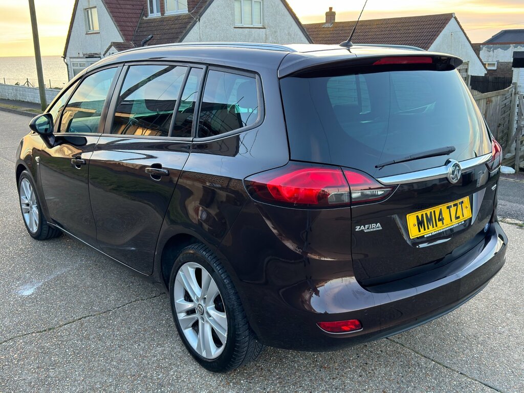 Vauxhall Zafira Tourer 2.0 Cdti Sri Mpv Euro 5 130 Ps MM14TZT Brown #4