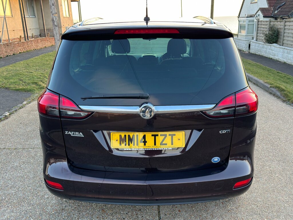 Vauxhall Zafira Tourer 2.0 Cdti Sri Mpv Euro 5 130 Ps MM14TZT Brown #5