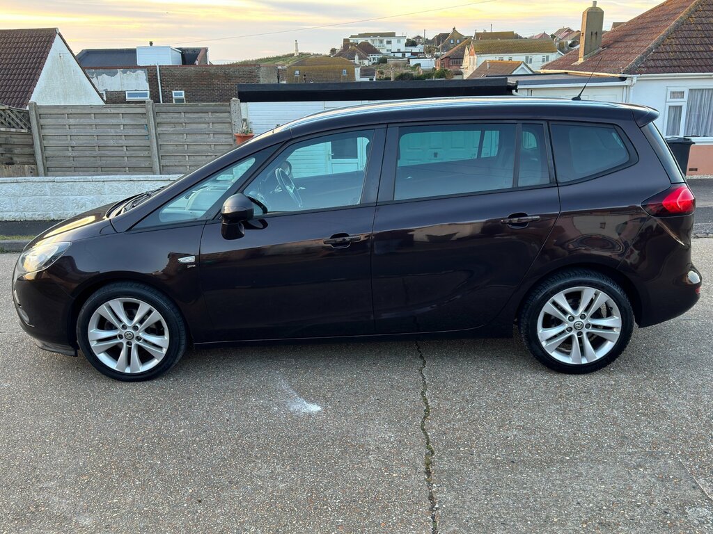 Vauxhall Zafira Tourer 2.0 Cdti Sri Mpv Euro 5 130 Ps MM14TZT Brown #3