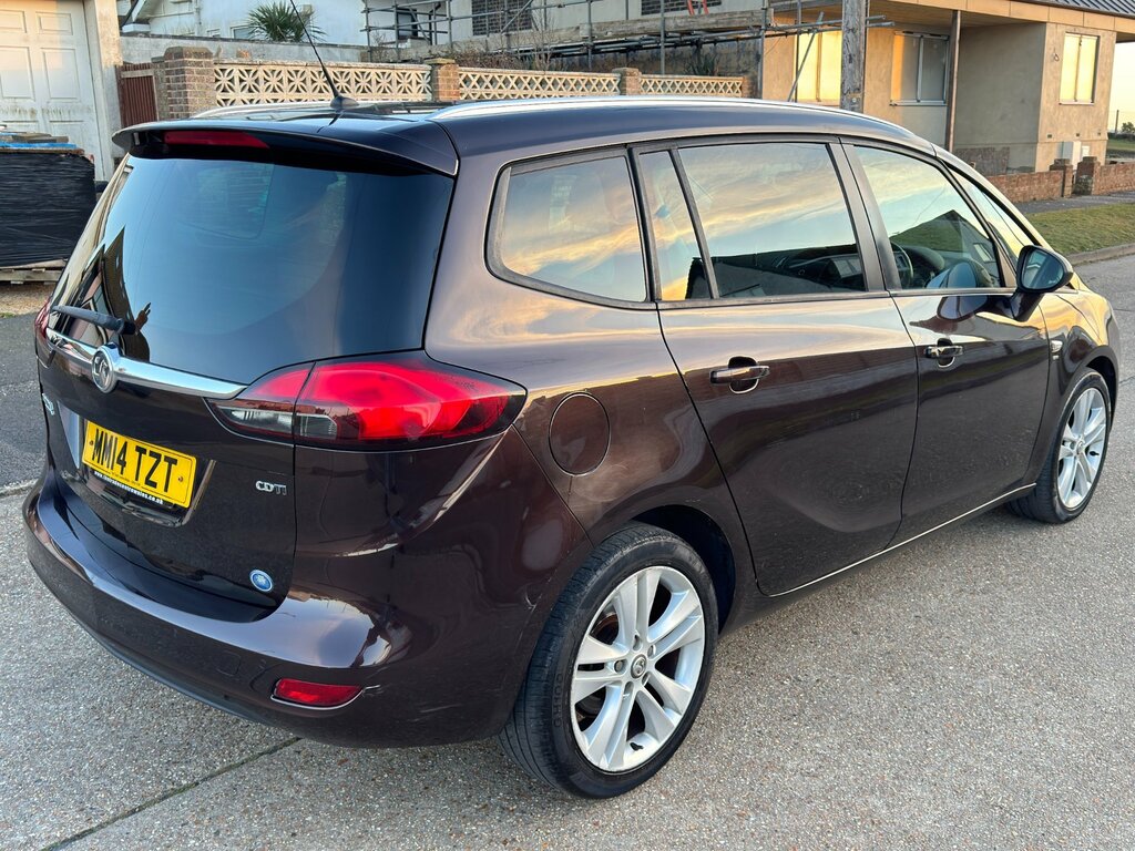 Vauxhall Zafira Tourer 2.0 Cdti Sri Mpv Euro 5 130 Ps MM14TZT Brown #6