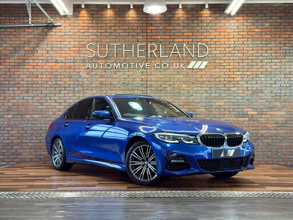 BMW 3 Series 2.0 320I Xdrive M Sport 4Wd CV22NTY Blue