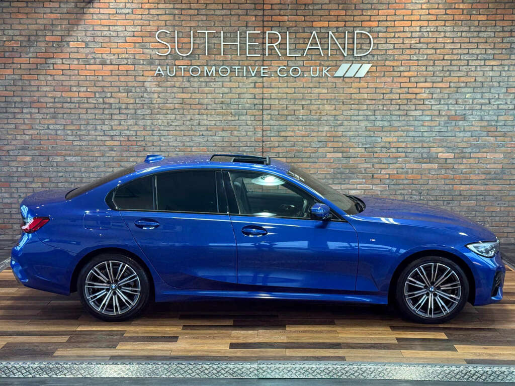 BMW 3 Series 2.0 320I Xdrive M Sport 4Wd CV22NTY Blue #3