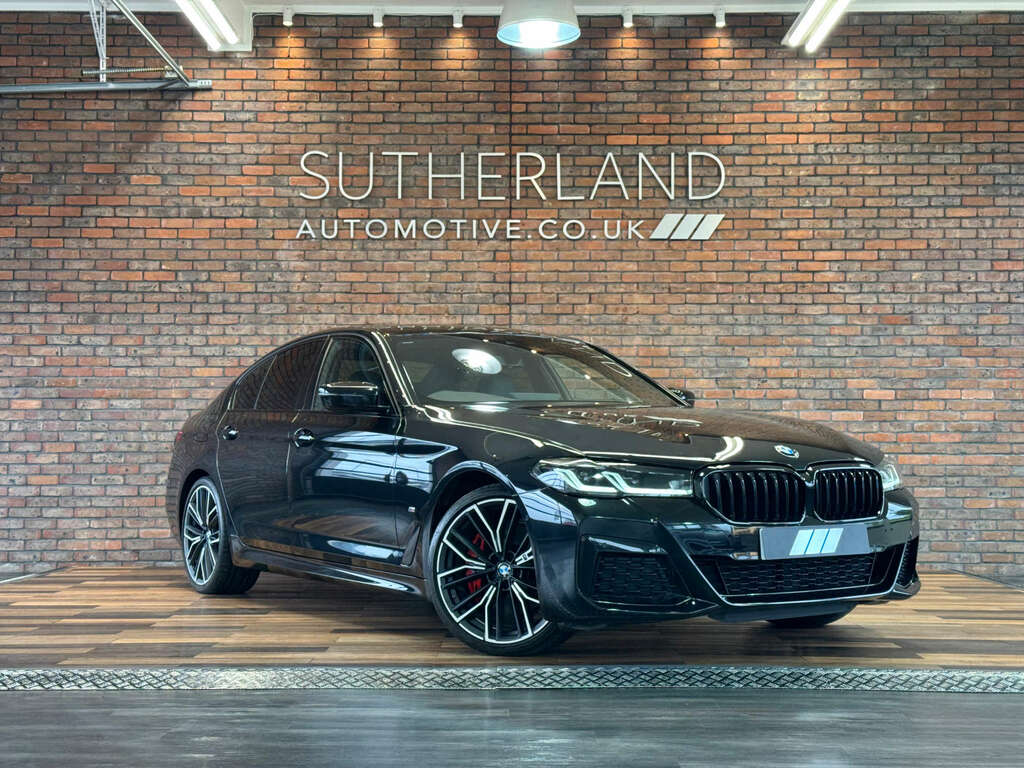 BMW 5 Series 2.0 520D M Sport Mhev Black
