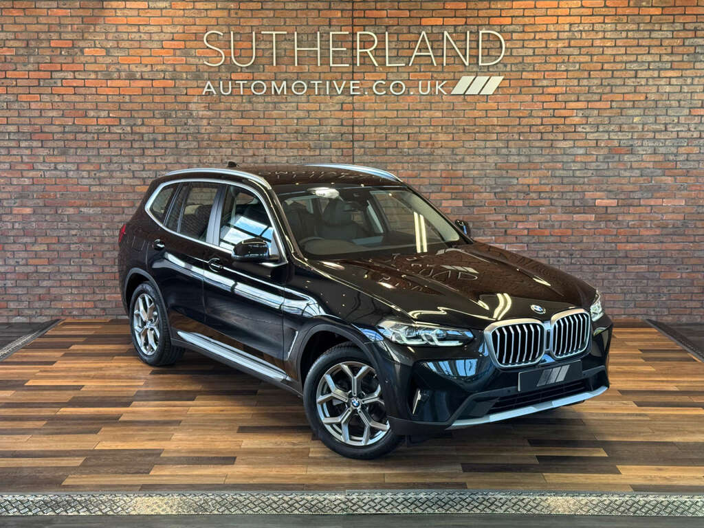 BMW X3 2.0 X3 Xdrive 20D Xline Mhev 4Wd ND72DHL Black #2