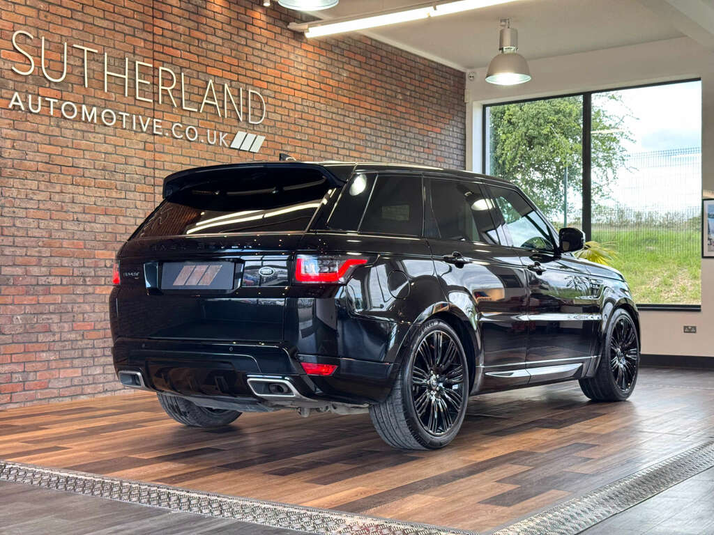 Land Rover Range Rover Sport 3.0 Range Rover Sport Hse Dynamic Black D Mhev Aut DN71LZR Black #4