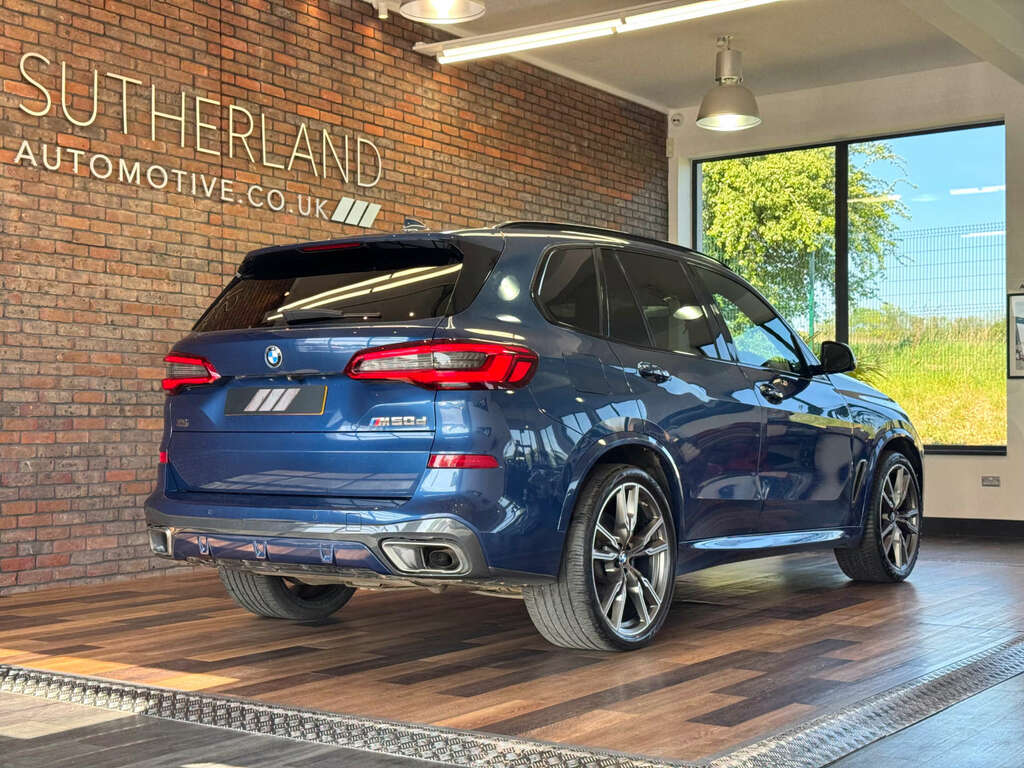 BMW X5 3.0 X5 M50d 4Wd FT68FVP Blue #4