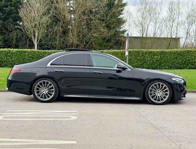 Mercedes-Benz S Class 2.9 S350d Amg Line Premium Saloon G-t M121DOO Black #5