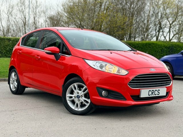 Ford Fiesta 1.0T Ecoboost Zetec Hatchback Eu Red