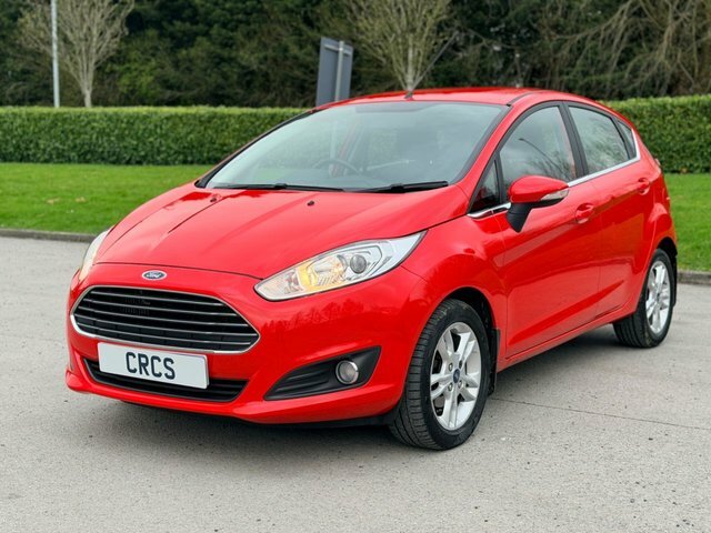 Ford Fiesta 1.0T Ecoboost Zetec Hatchback Eu SY64ORH Red #4