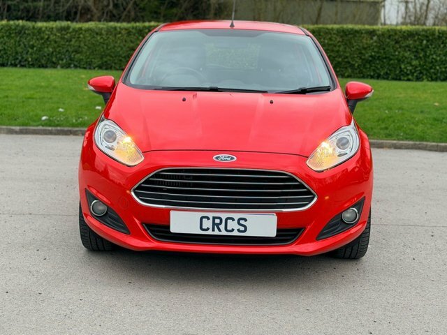 Ford Fiesta 1.0T Ecoboost Zetec Hatchback Eu SY64ORH Red #3
