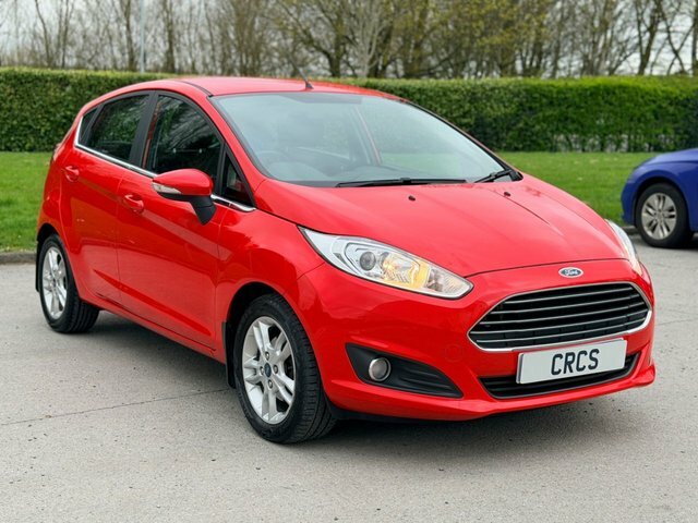Ford Fiesta 1.0T Ecoboost Zetec Hatchback Eu SY64ORH Red #2