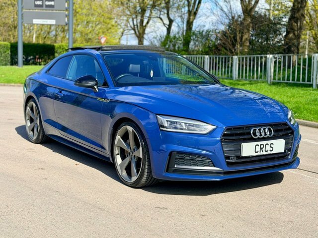 Audi A5 2.0 Tdi 40 Black Edition Coupe S Tronic DA69KGK Blue #6