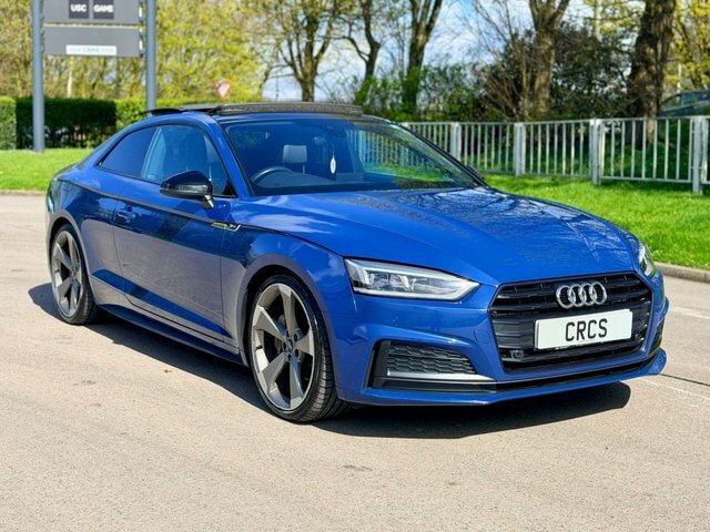 Audi A5 2.0 Tdi 40 Black Edition Coupe S Tronic DA69KGK Blue #5