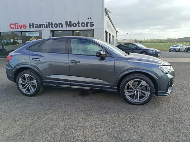 Audi Q3 2.0 Tdi 40 Black Edition Sportback S Tr Black