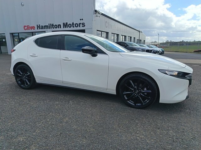 Mazda 3 2.5 E-skyactiv-g Mhev Homura Hatchback White