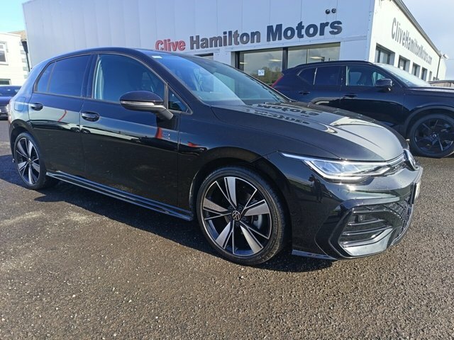 Volkswagen Golf 2.0 Tdi R-line Hatchback Dsg Euro 6 S Black