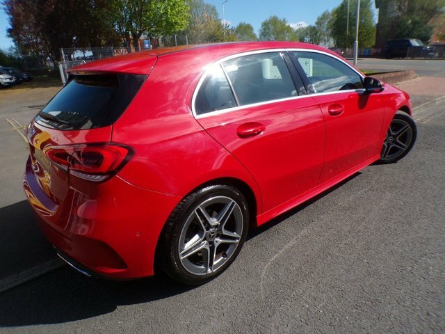 Mercedes-Benz A Class A180d Amg Line Executive OV18CSU Red #4