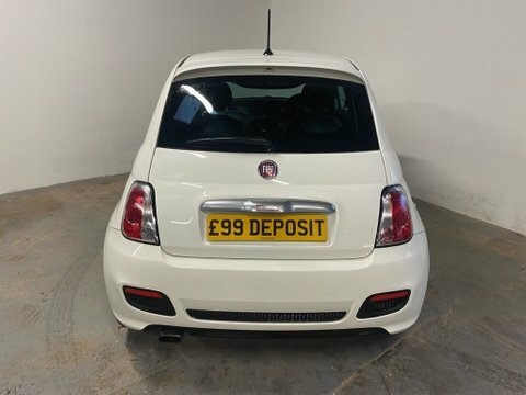 Fiat 500 S White #6