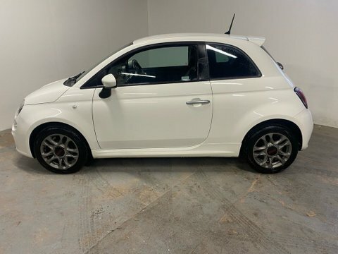 Fiat 500 S White #5