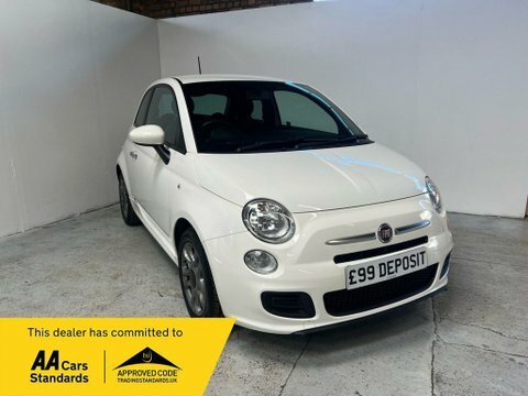 Fiat 500 S White