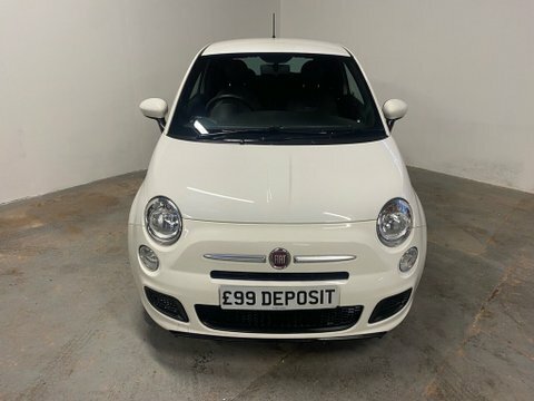 Fiat 500 S White #2