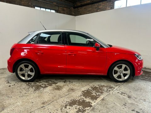 Audi A1 Sportback Tdi Sport SD65KSK Red #5