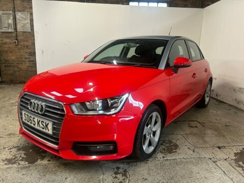 Audi A1 Sportback Tdi Sport SD65KSK Red #4