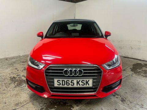 Audi A1 Sportback Tdi Sport SD65KSK Red #2