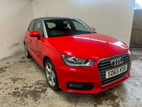 Audi A1 Sportback Tdi Sport SD65KSK Red #3