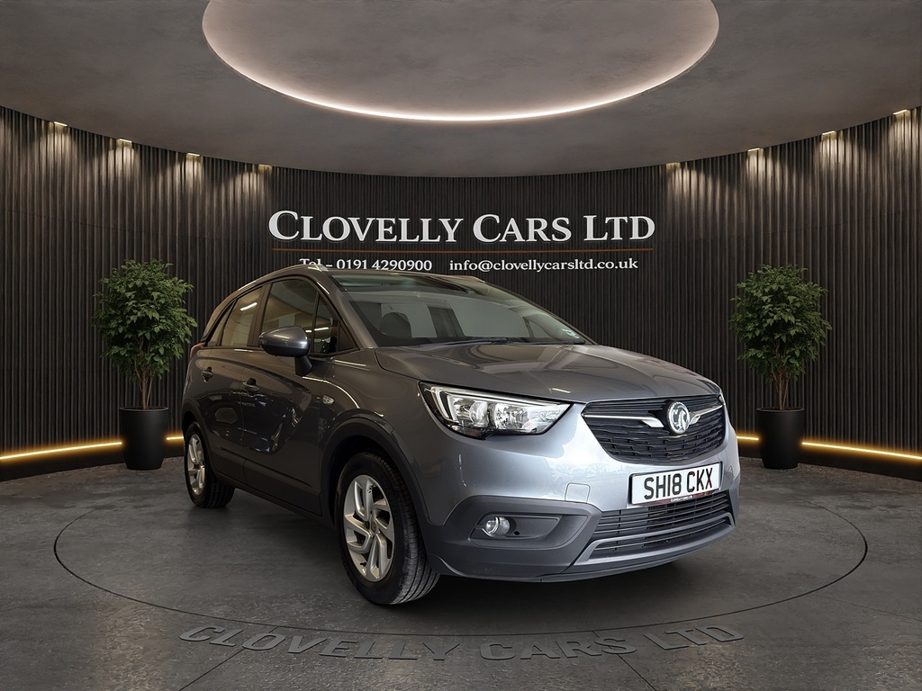 Vauxhall Crossland X 1.2 Se Suv Euro 6 81 Ps Grey