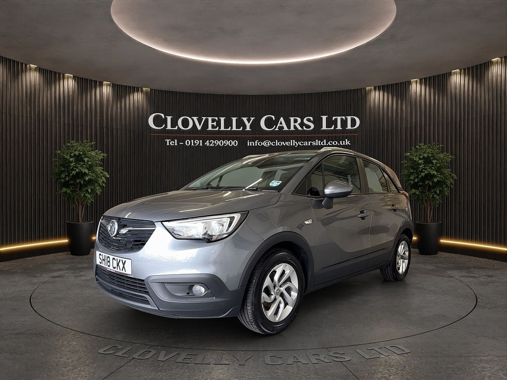 Vauxhall Crossland X 1.2 Se Suv Euro 6 81 Ps SH18CKX Grey #5