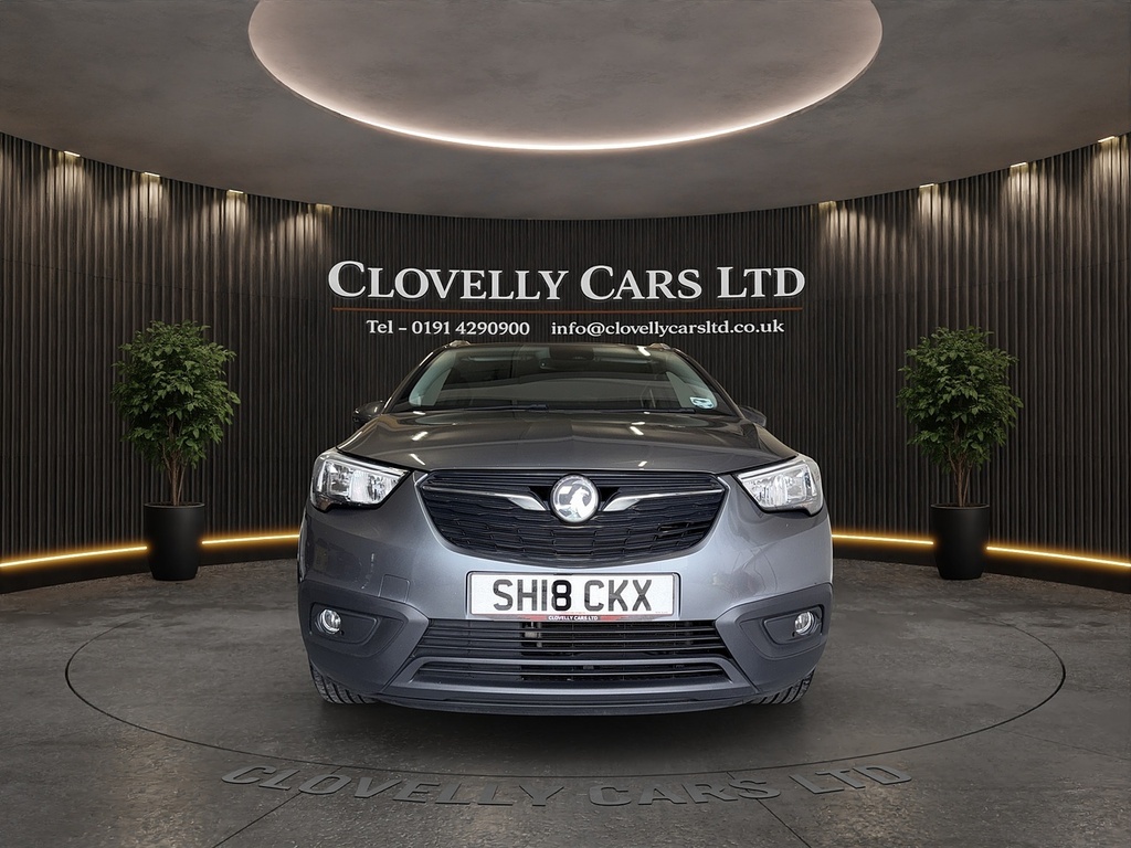Vauxhall Crossland X 1.2 Se Suv Euro 6 81 Ps SH18CKX Grey #3