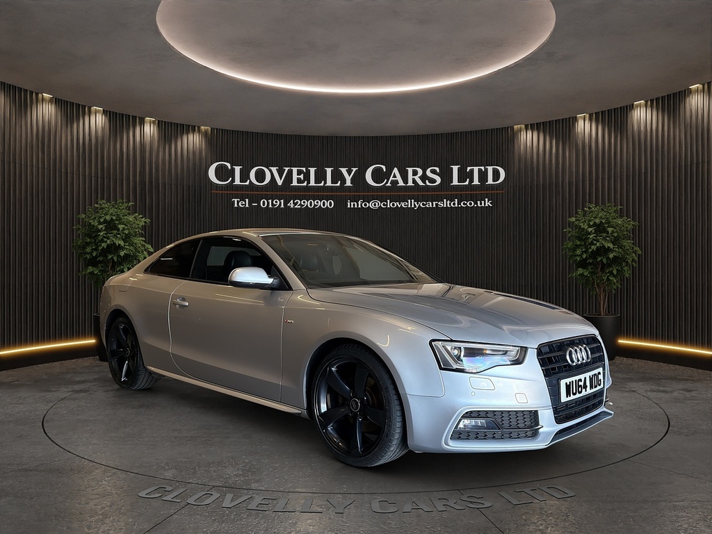 Audi A5 1.8 Tfsi Black Edition Coupe Eur Silver
