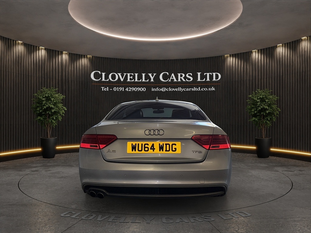 Audi A5 1.8 Tfsi Black Edition Coupe Eur Silver #6