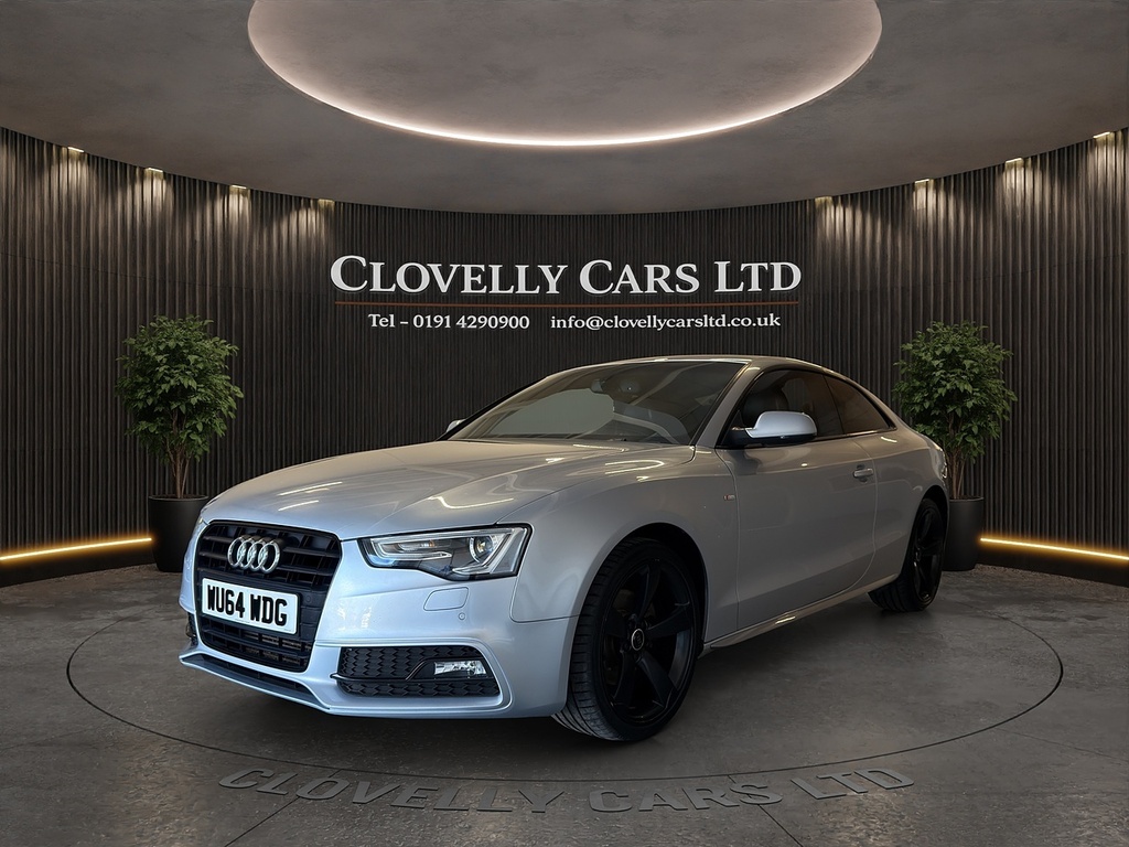Audi A5 1.8 Tfsi Black Edition Coupe Eur Silver #5