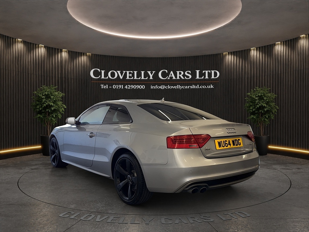 Audi A5 1.8 Tfsi Black Edition Coupe Eur Silver #4