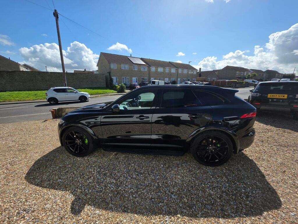 Jaguar F-Pace Suv 2.0 D240 R-sport Awd Euro 6 Ss 20 OY18XNG Black #3
