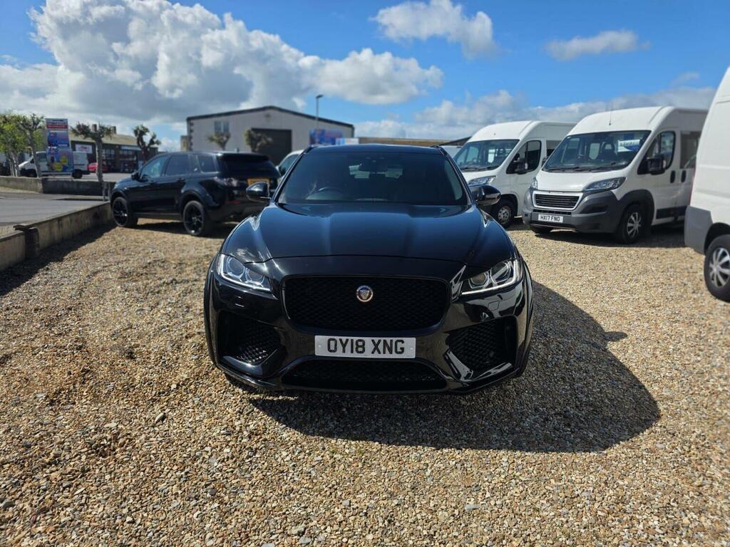 Jaguar F-Pace Suv 2.0 D240 R-sport Awd Euro 6 Ss 20 OY18XNG Black #2