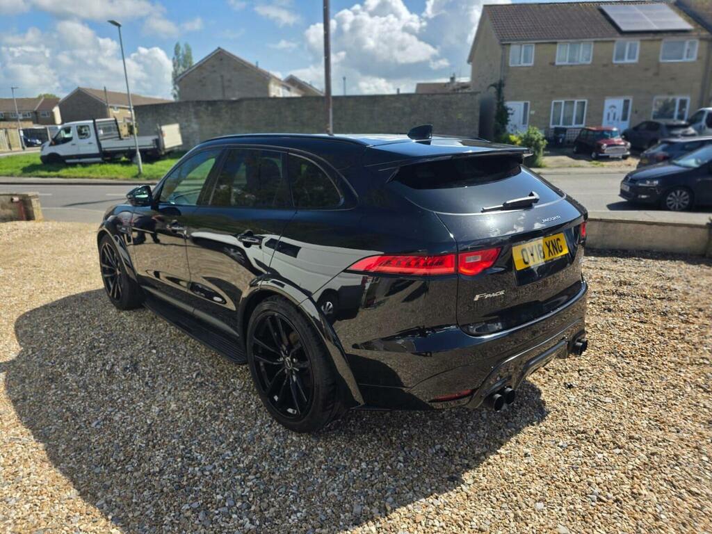Jaguar F-Pace Suv 2.0 D240 R-sport Awd Euro 6 Ss 20 OY18XNG Black #4