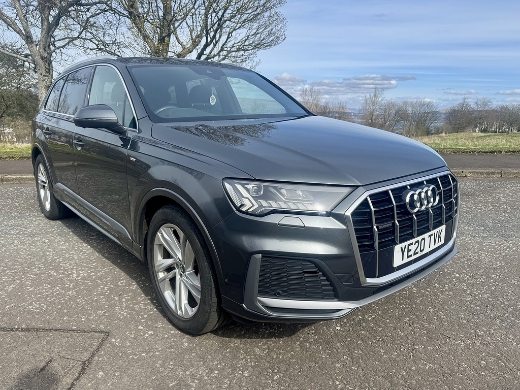 Audi Q7 Tdi V6 S Line U4298 Ulez YE20TVK Grey #3