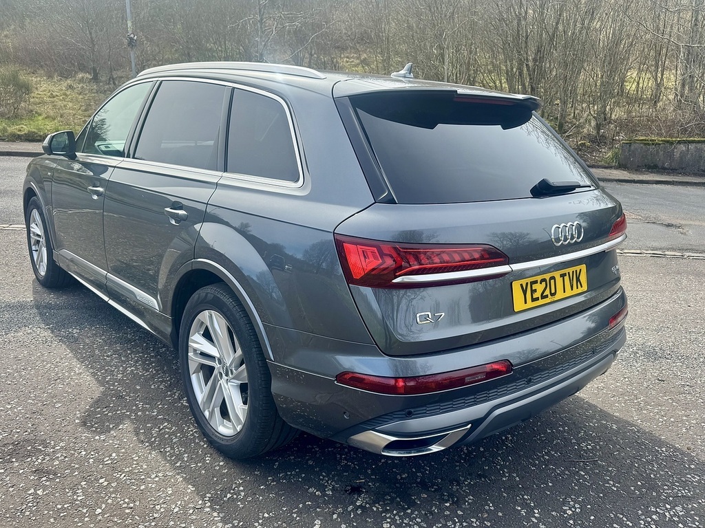 Audi Q7 Tdi V6 S Line U4298 Ulez YE20TVK Grey #6