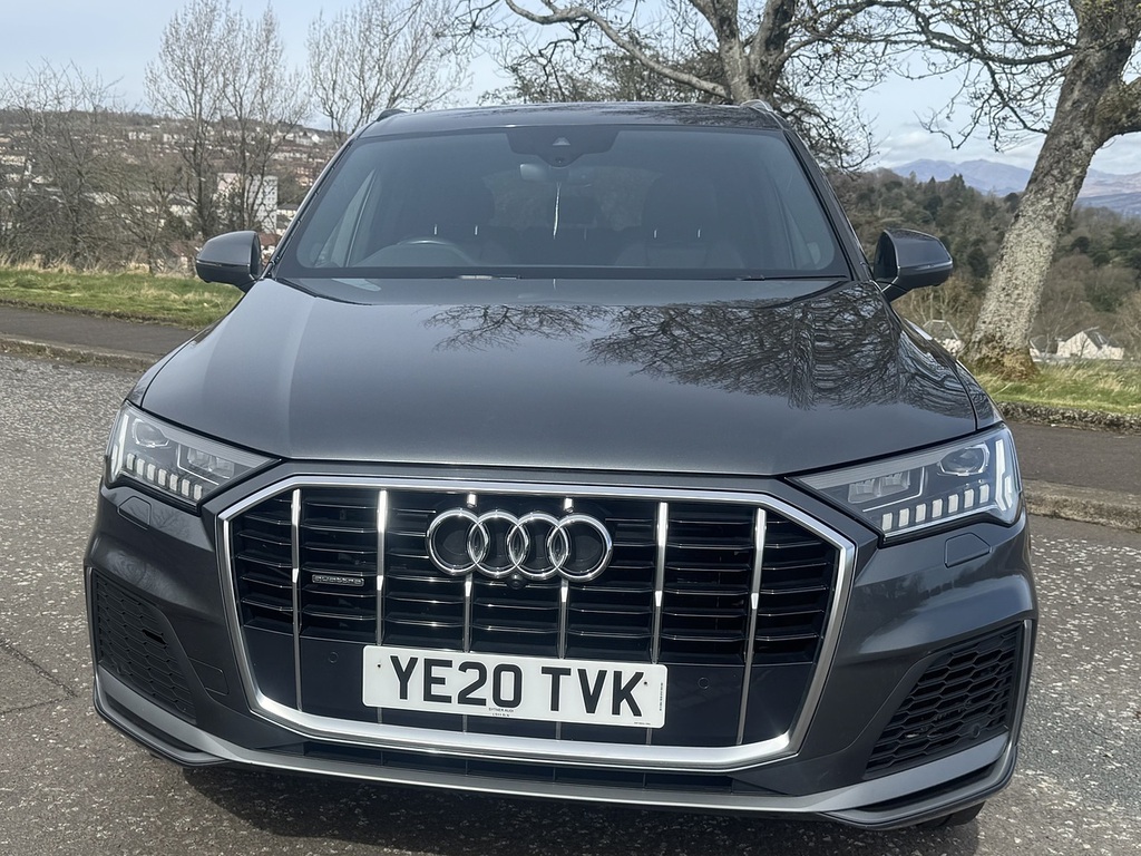Audi Q7 Tdi V6 S Line U4298 Ulez YE20TVK Grey #2