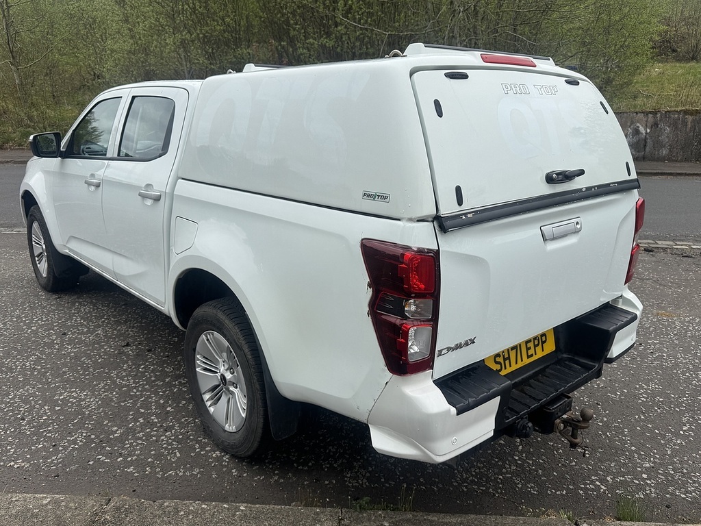 Isuzu D-Max Td Dl20 U4304 Ulez SH71EPP White #6