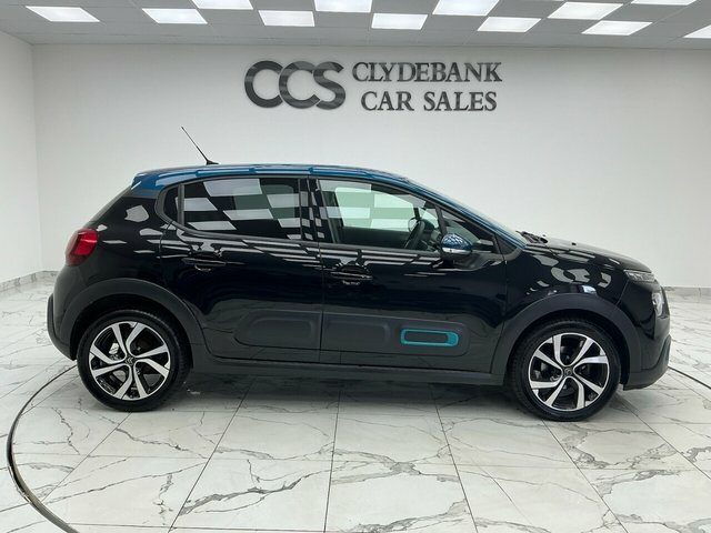Citroen C3 1.2 Puretech Shine Plus Hatchback Manua SL21GHB Black #2