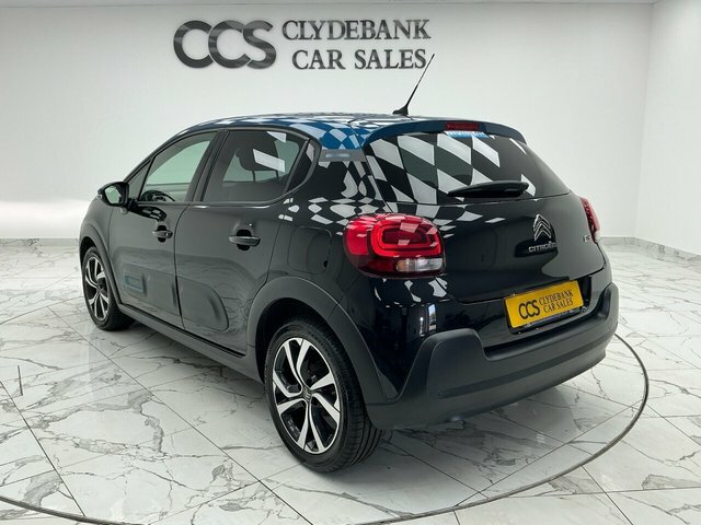 Citroen C3 1.2 Puretech Shine Plus Hatchback Manua SL21GHB Black #5