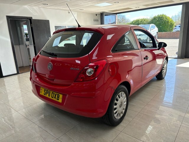 Vauxhall Corsa 2011 1.0I Ecoflex 12V S Hatchback Manua SP11OXB Red #3