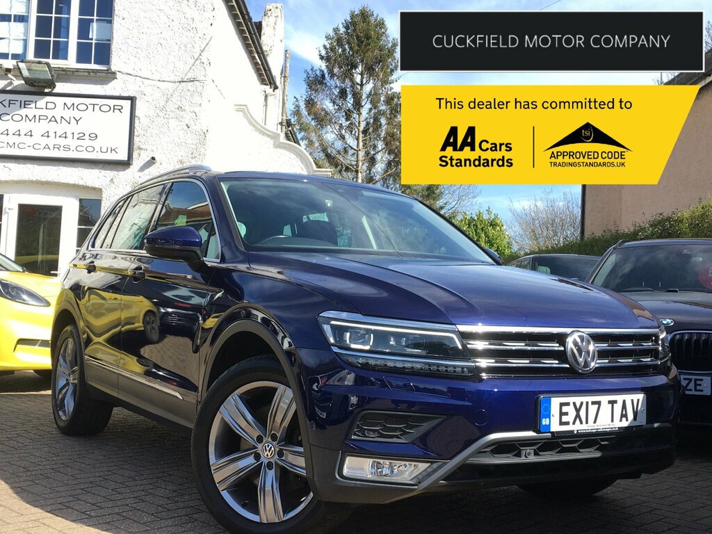 Volkswagen Tiguan 2.0 Tdi Bluemotion Tech Sel Suv Dsg 4Mo Blue